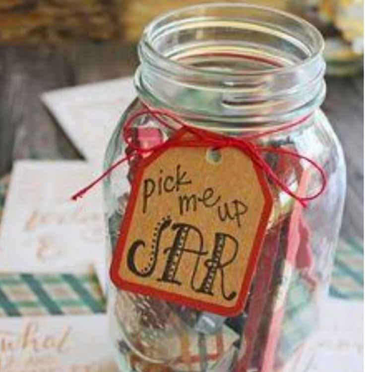 Makeup gift Jar Decor Delights